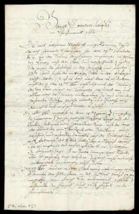 Bericht Cometen-Lauffs 1680.1681