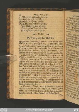 (XXIV.) Das Zeugnüß des Geblüts.