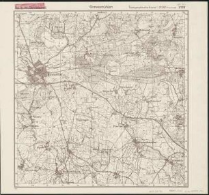 Meßtischblatt 2133 : Grevesmühlen, 1940 : Grevesmühlen. - Hrsg. 1879, Ausg. 1919, letzte Nachtr. 1919, red. - 1:25000. - [Berlin]: Reichsamt für Landesaufnahme, 1940. - 1 Kt.