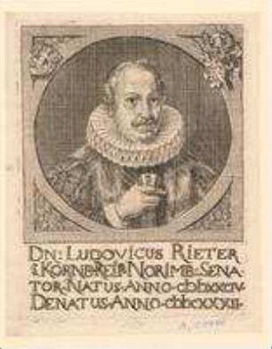 Ludwig Rieter, Ratsherr; geb. 1584; gest. 1632