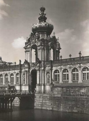 Dresden. Zwinger. Kronentor