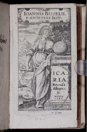 Joannis Bisselii, E Societate Jesu Icaria
