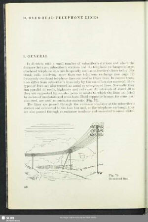 D. Overhead Telephone Lines