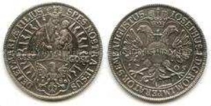 Nachbildung des Goslarer Reichstalers von 1705