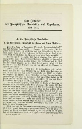 Das Zeitalter der Französischen Revolution und Napoleons 1789-1815