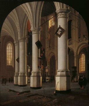 Kircheninneres (Nieuwe Kerk in Delft)