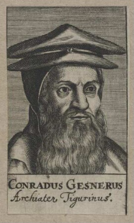 Bildnis des Conradus Gesnerus