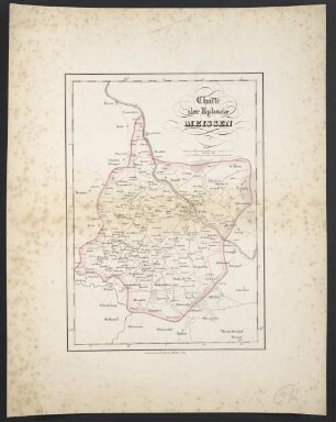 Charte der Ephorie Meissen