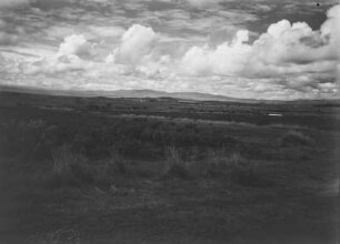 Hügellandschaft : Blick über eine Hügellandschaft in Kenia