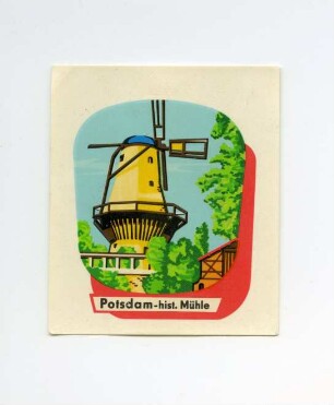 Schiebebild mit Historischer Mühle