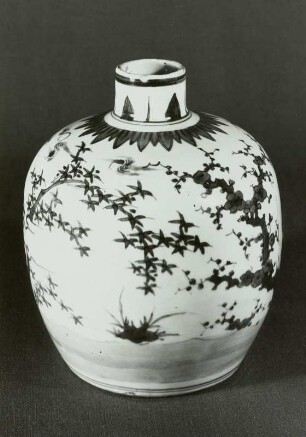 Kugelige Vase