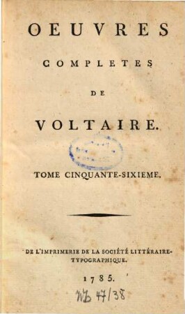 Oeuvres complètes, 56