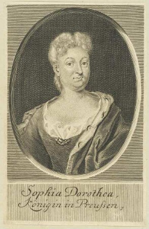 Bildnis der Sophia Dorothea, Königin in Preussen