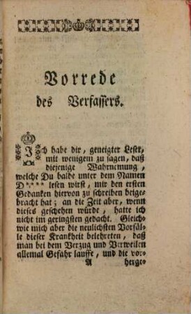 S.A.D. Tissot der Arzneigelehrtheit Doktors Versuch von denen Krankheiten, welche aus der Selbstbeflekung entstehen : Aus dem Lateinischen übersezt