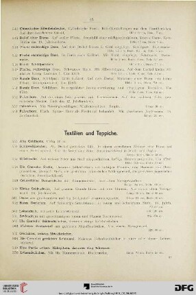 Textilien (Nr. 555-587)