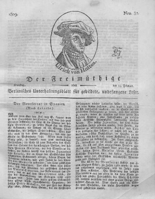 Nro. 32., Dienstag, den 14. Februar 1809