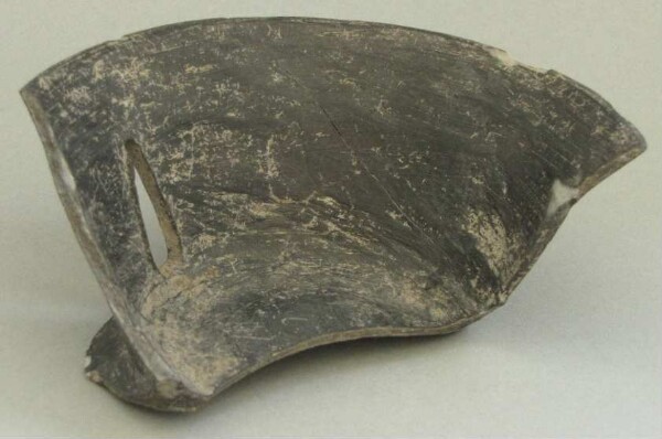 Fragment of a clay bowl