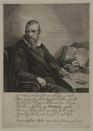 Bildnis des Reynerus Wybrandus Wybma