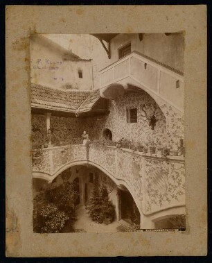 Burg Vorst (Forst), Algund: Innenhof
