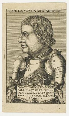 Bildnis des Franciscvs von Sickingen