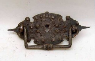 Schlüsselschild mit Griff
