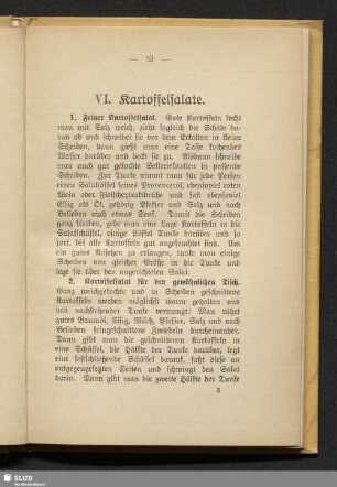 VI. Kartoffelsalate