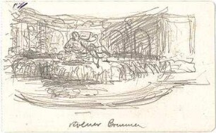 Hildebrand, Adolf von; Köln, Hansaplatz; Vater-Rhein-Brunnen - Studie