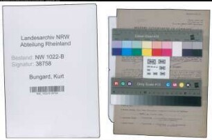 Entnazifizierung Kurt Bungard , geb. 08.08.1914 (Haendler)