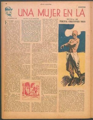 Una mujer en la legión extranjera : Nuestro folletín
