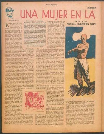 Una mujer en la legión extranjera : Nuestro folletín