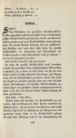 Häßlich ...
