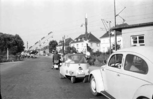 Bahnübergang nach Hagsfeld.