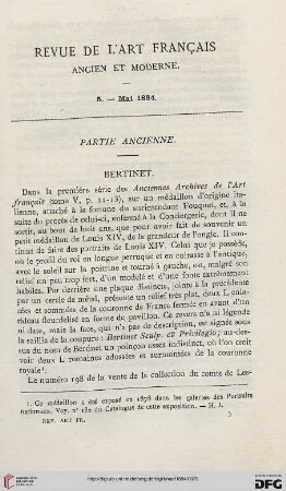 Nr. 5 (Mai 1884)