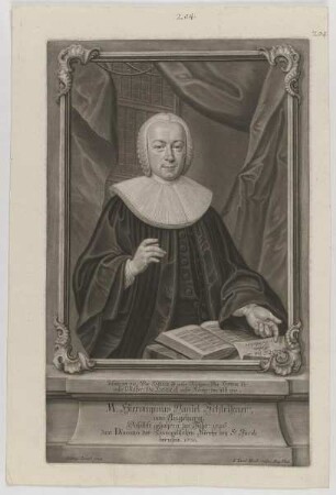 Bildnis des Hieronymus Daniel Schleißner