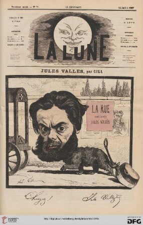 Troisième année N° 71 (14 Juillet 1867)