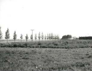 Wilsdruffer Pflege. Feldflur zwischen Unkersdorf und Roitzsch westlich des TP 296,0. Blick von der Straße zwischen Unkersdorf und Steinbach nach Osten gegen Roitzsch