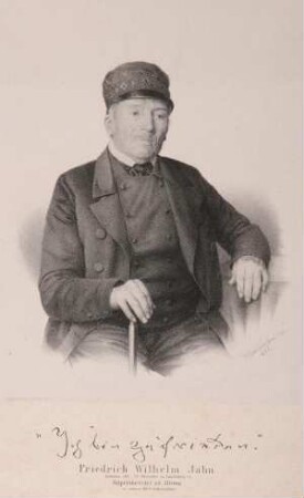 Bildnis von Friedrich Wilhelm Jahn (1761- nach 1861)