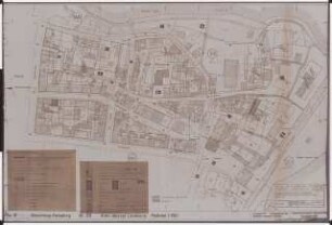 Grünplanung Ratzeburg: Planungsunterlage: Bebauungs- und Sanierungsplan Insel Flur 15 1:500