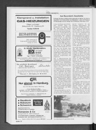 Aus Eppendorf Geschichte