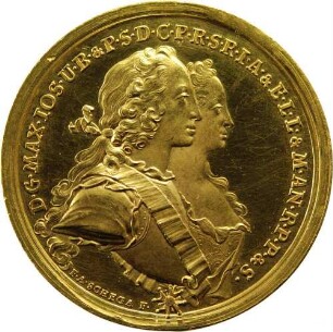 Kurfürst Maximilian III. - Vermählung mit Prinzessin Maria Anna von Sachsen