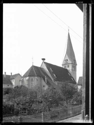 Kirche; Äusseres, Ansicht von Nordosten
