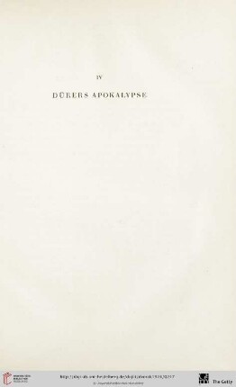 IV. Dürers Apokalypse