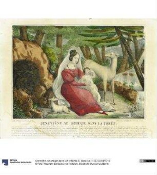 Geneviève se refugie dans la Forêt (No 3)
