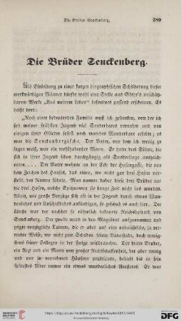Die Brüder Senckenberg