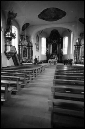 Langenegg: Kirche, innen