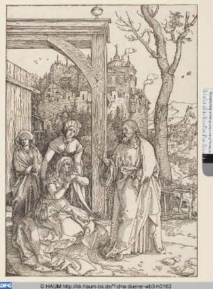 Christus nimmt Abschied von seiner Mutter