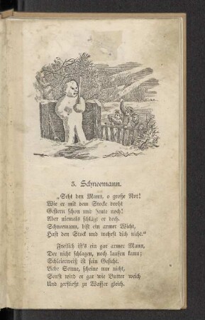 3. Schneemann.