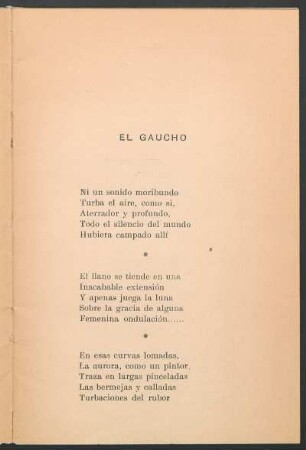 El gaucho
