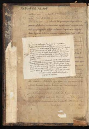Fragment: Brevier, neumiert (s. auch hinterer Spiegel)