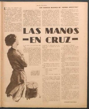 Las manos en cruz : Los cuentos marinos de "Mundo Argentino"
